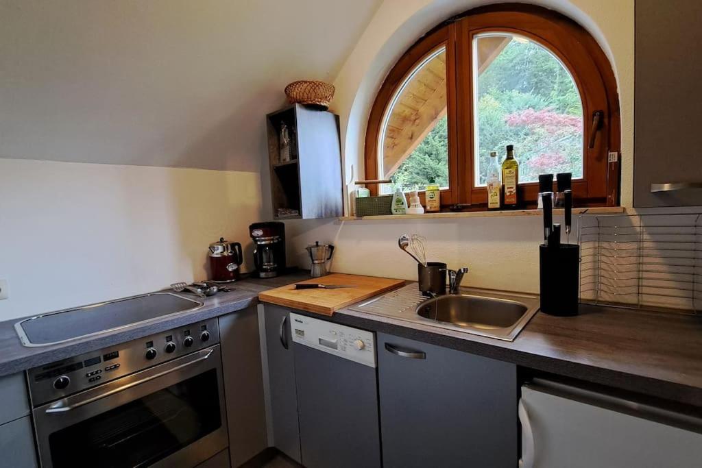 Gemuetliche Waldrandlage In Badenweiler Sehringen Ferienwohnung Bagian luar foto